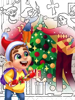 Christmas Coloring Pages android App screenshot 0